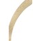 Ekena Millwork 6"W x 16"D x 28"H Thorton Rough Sawn Knee Brace, Douglas Fir BRC06X16X28THR00RDF - alternate 3